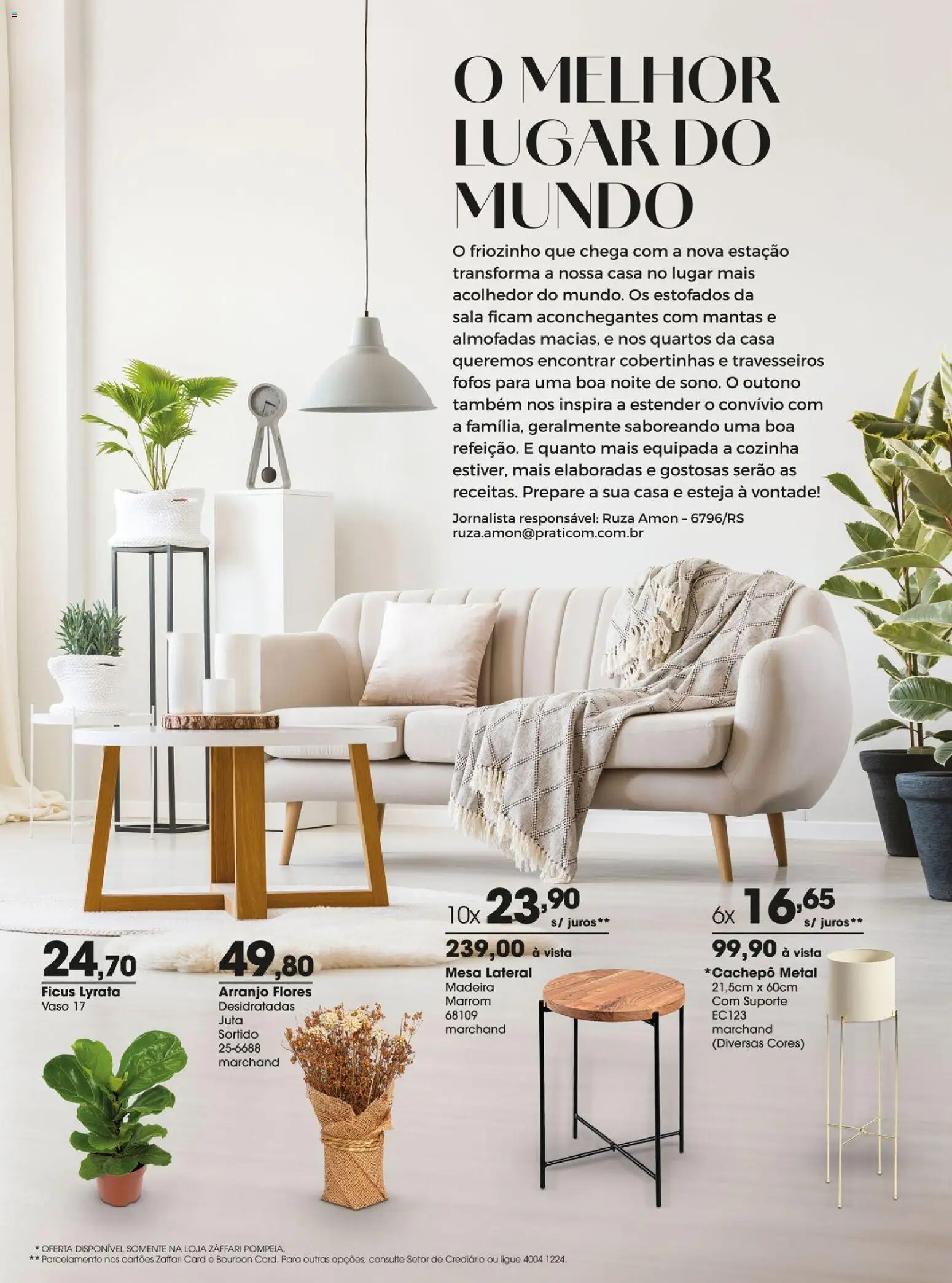 Zaffari Folheto - válido de 02.04.2026 | Página: 2 | Produtos: Mesa, Flores, Vaso, Bourbon