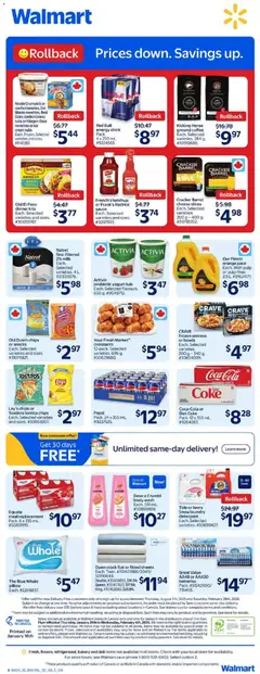 Preview of Walmart weekly flyer from shop Walmart valid from 29.01.2026 | Page: 2