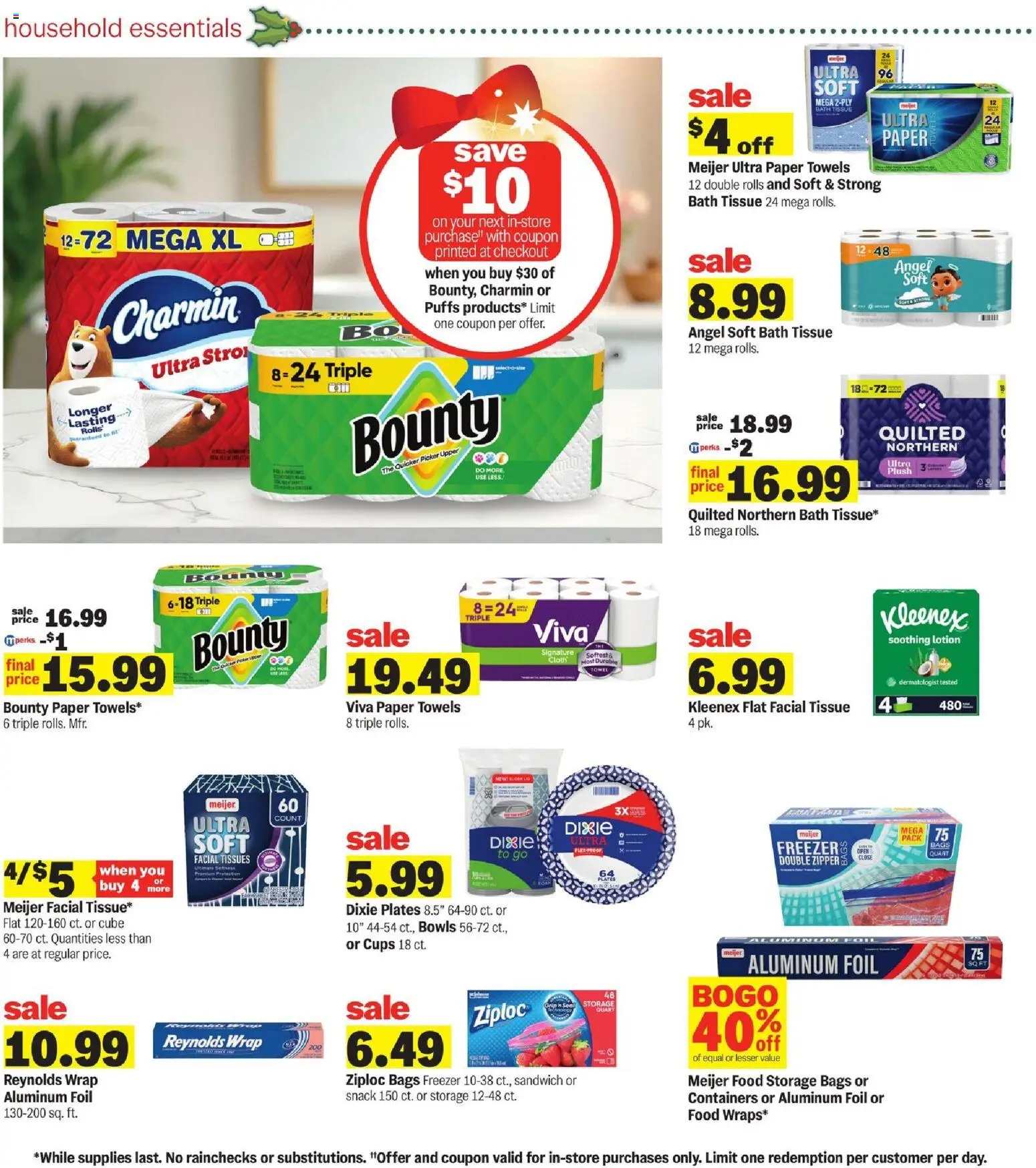 Meijer Weekly Ad - MI - valid from 05.11.2025 | Page: 26 | Products: Picker, Bath, Freezer