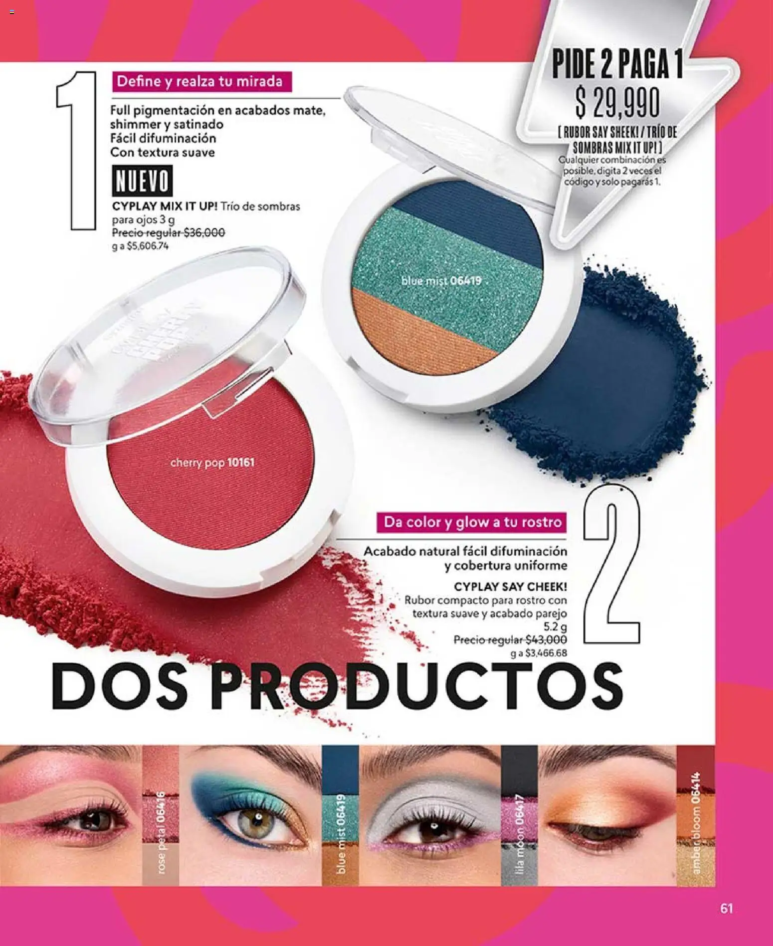 CyZone revista - valida desde el 15.04.2026 | Página: 61 | Productos: Rubor, Combinación