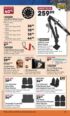 Preview of Princess Auto flyer - 2 Week Sale! from shop Princess Auto valid from 10.03.2026 | Page: 66