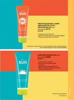 Nuevas ofertas de JAFRA válidas en toda la República Mexicana desde el 01.05.2025. ¡Encuentra las mejores ofertas en LOCIÓN PARA DESPUÉS DEL SOL 250 ML, After sun lotion.! | Página: 45
