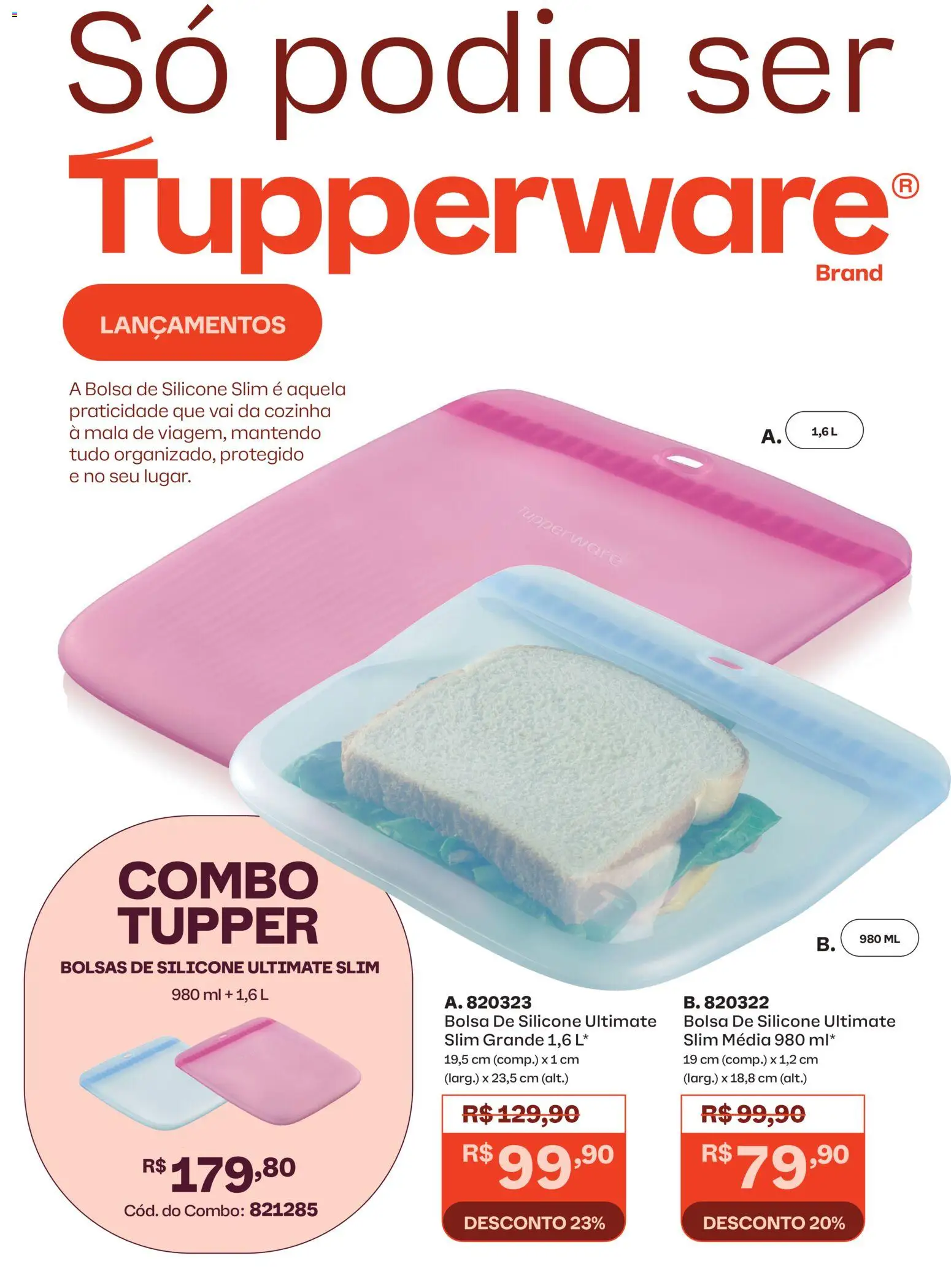 Tupperware Folheto - válido de 01.02.2026 | Página: 21 | Produtos: Bolsa