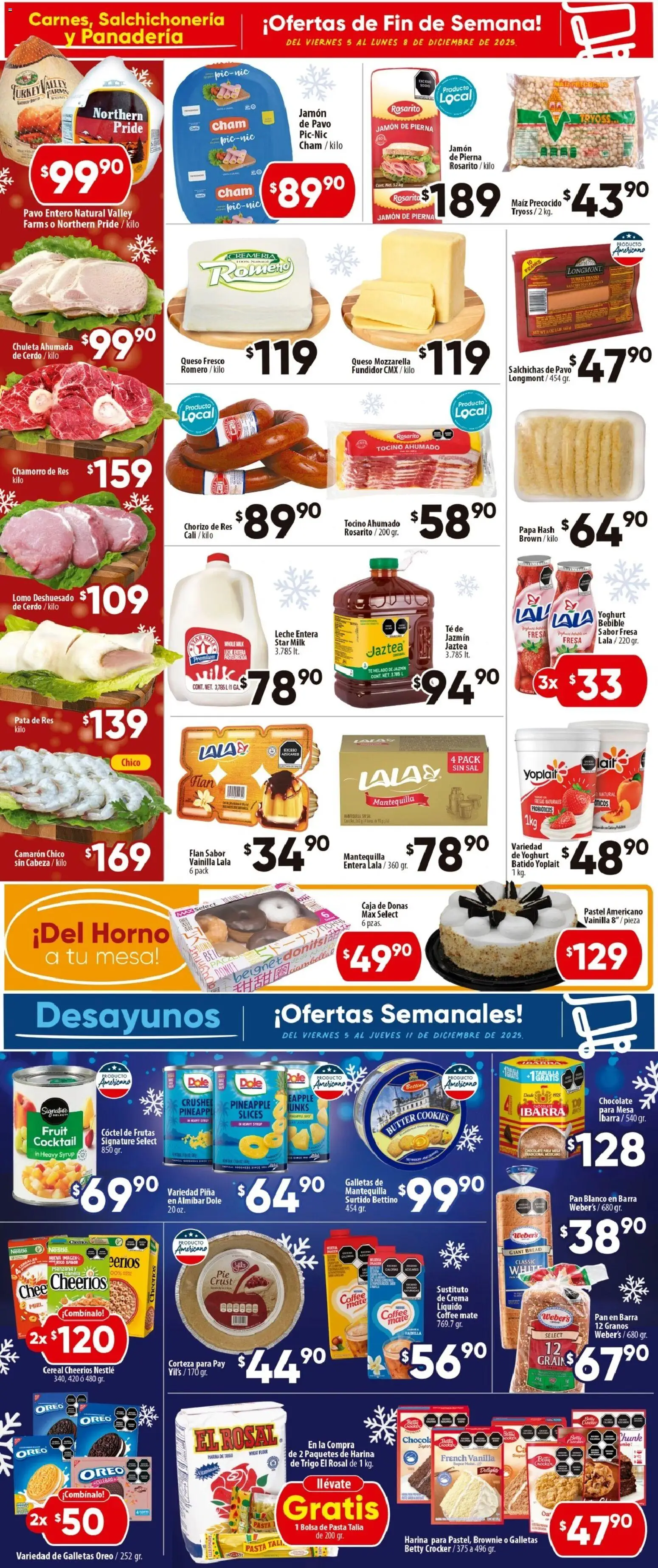 Nuevas ofertas de Calimax válidas en toda la República Mexicana desde el 05.12.2025. ¡Encuentra las mejores ofertas en Calimax folleto Ensenada! | Página: 2 | Productos: Fresa, Sal, Chocolate, Chorizo