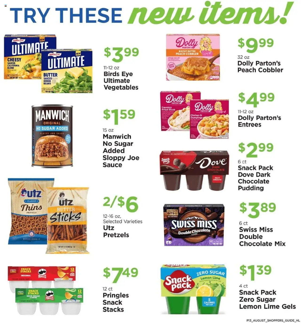 Homeland Bring Savings Home Shopper's Guide - valid from 01.08.2025 | Page: 13 | Products: Butter, Vegetables, Sauce, Lemon
