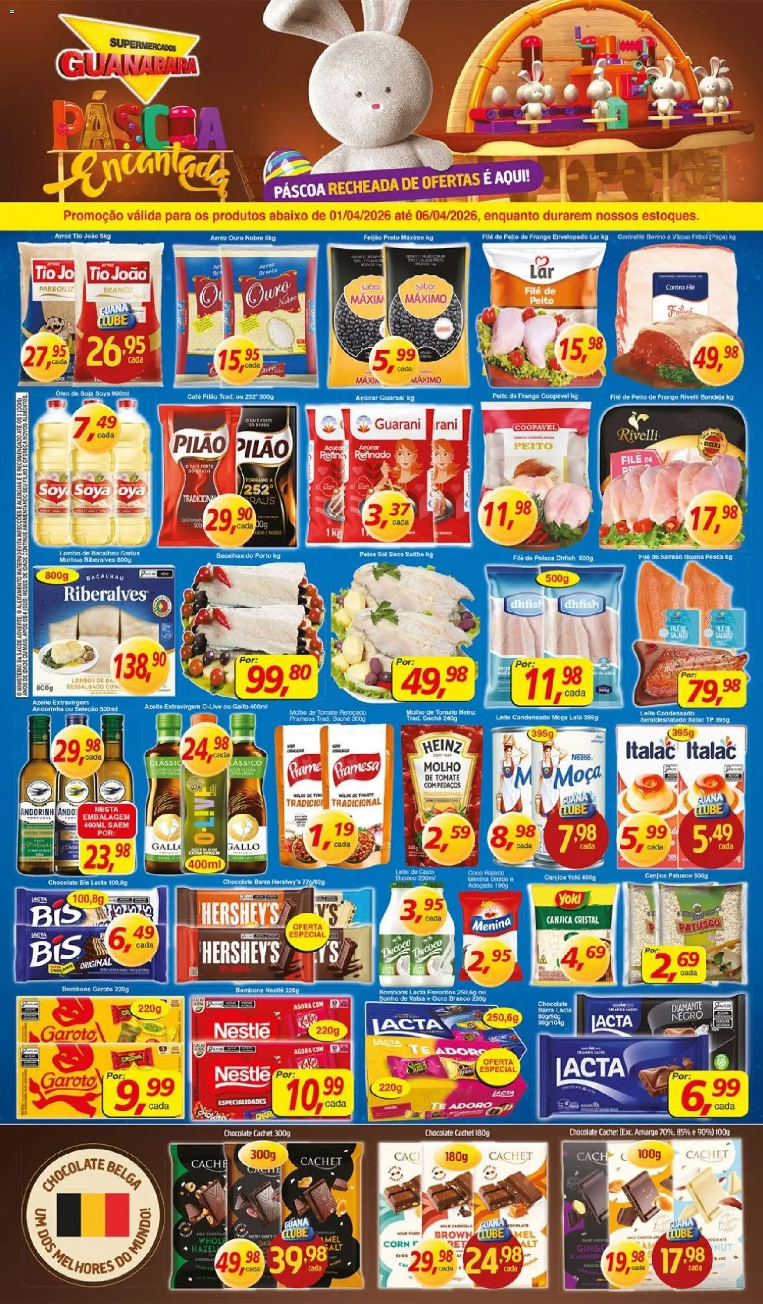 Supermercados Guanabara Folheto - válido de 01.04.2026 | Página: 1