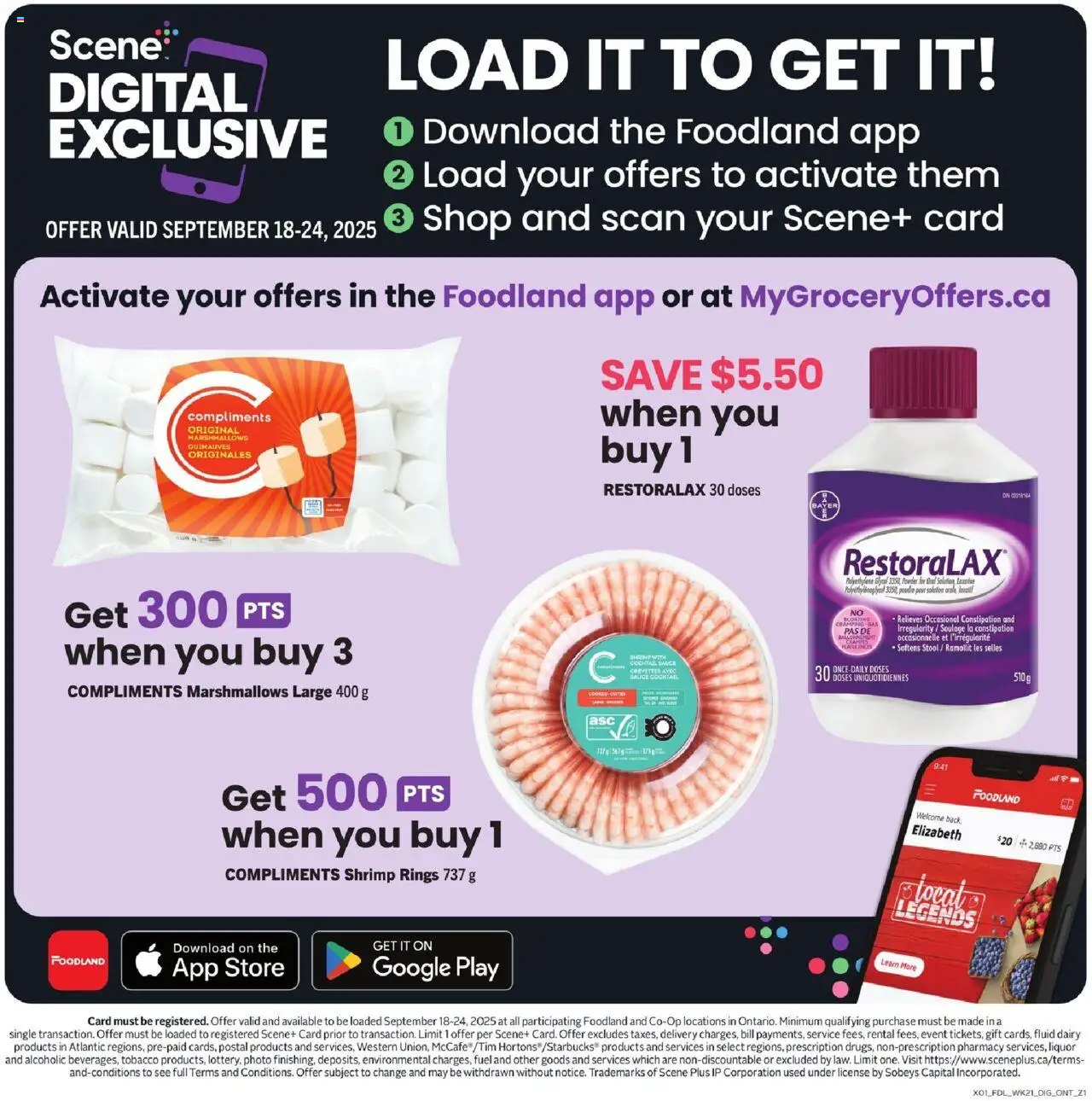 Foodland flyer valid from 18.09.2025 | Page: 7 | Products: Powder