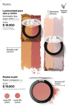 Vista previa Catálogo Natura Ciclo 3 válido desde el 09.02.2026 | Página: 128 | Productos: Iluminador, Rubor, Brillo