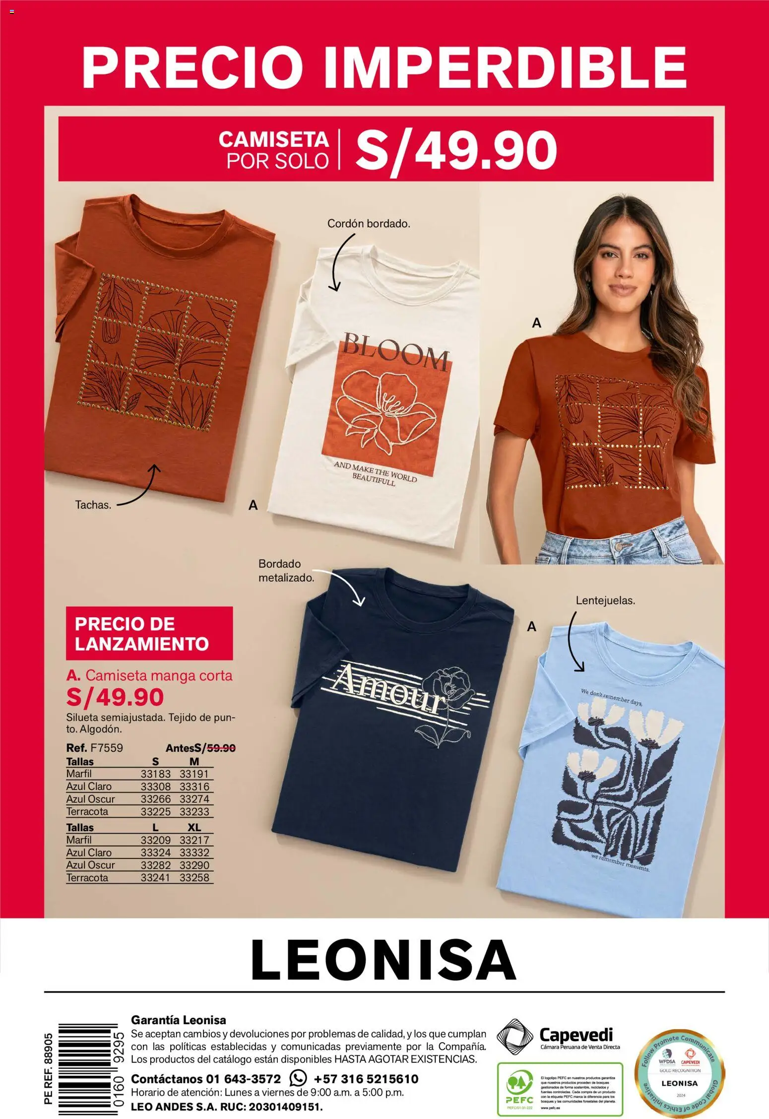 Catálogo Leonisa válido desde 05.12.2025 | Página: 144