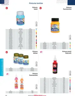 Vista previa de Office Depot catálogo 2026, nuevo folleto de la tienda, válido en México a partir del 12.01.2026 | Página: 66 | Productos: Tomate, Limón, Vino, Pintura