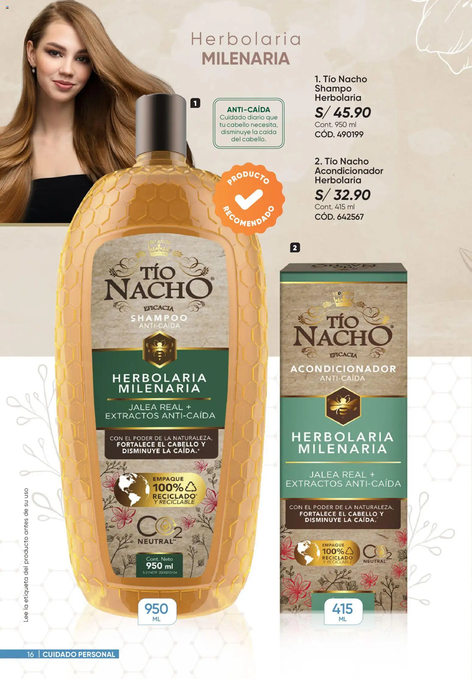 Catálogo Azzorti válido desde 24.11.2025 | Página: 16 | Productos: Shampoo, Acondicionador, Empaque