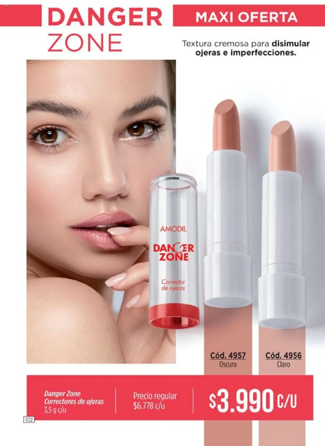 Catálogo Amodil Campaña 14 │ válido desde el 19.08.2025 | Página: 102 | Productos: Corrector de ojeras