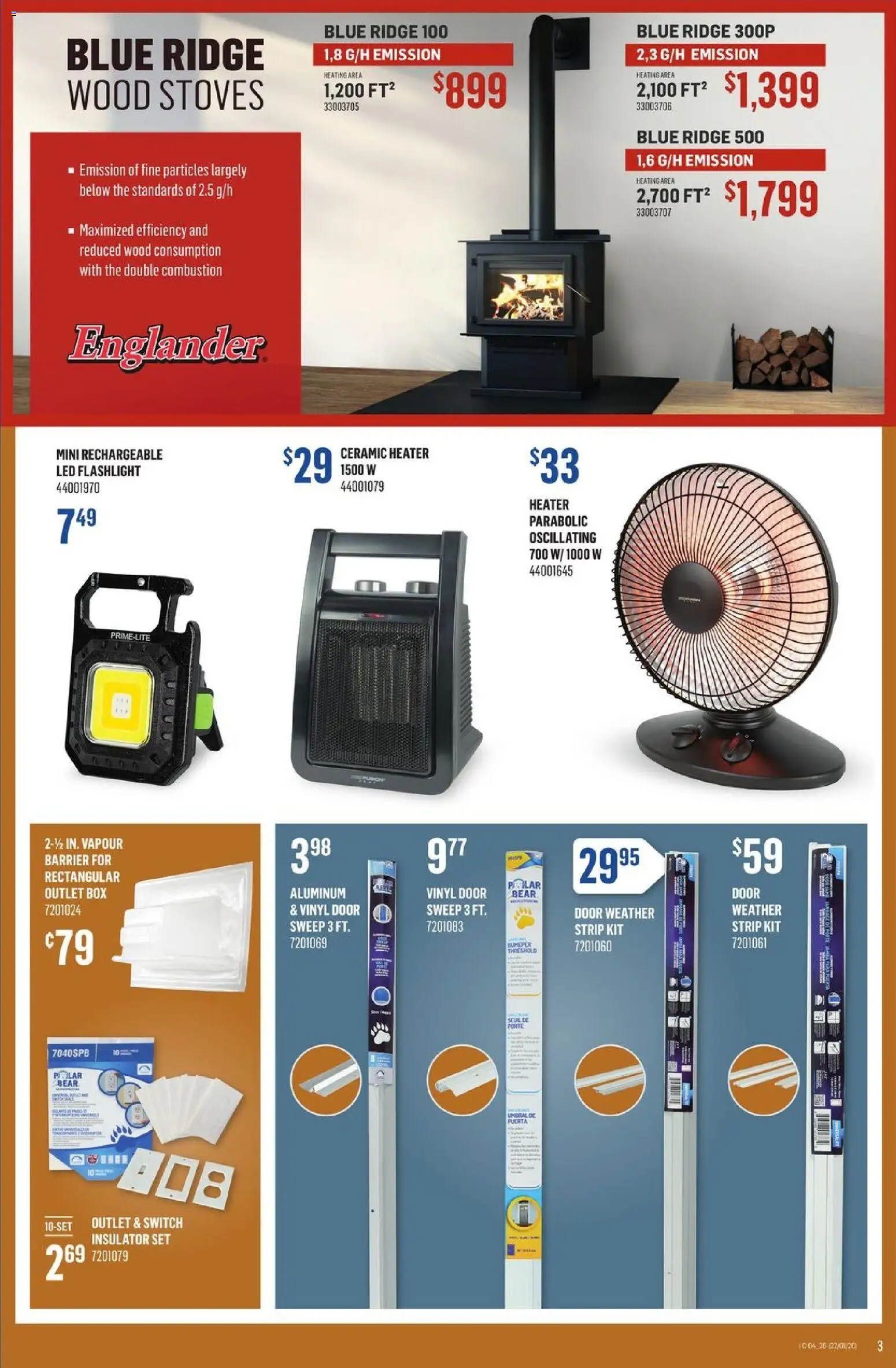 Canac flyer valid from 22.01.2026 | Page: 3 | Products: Ridge, Box