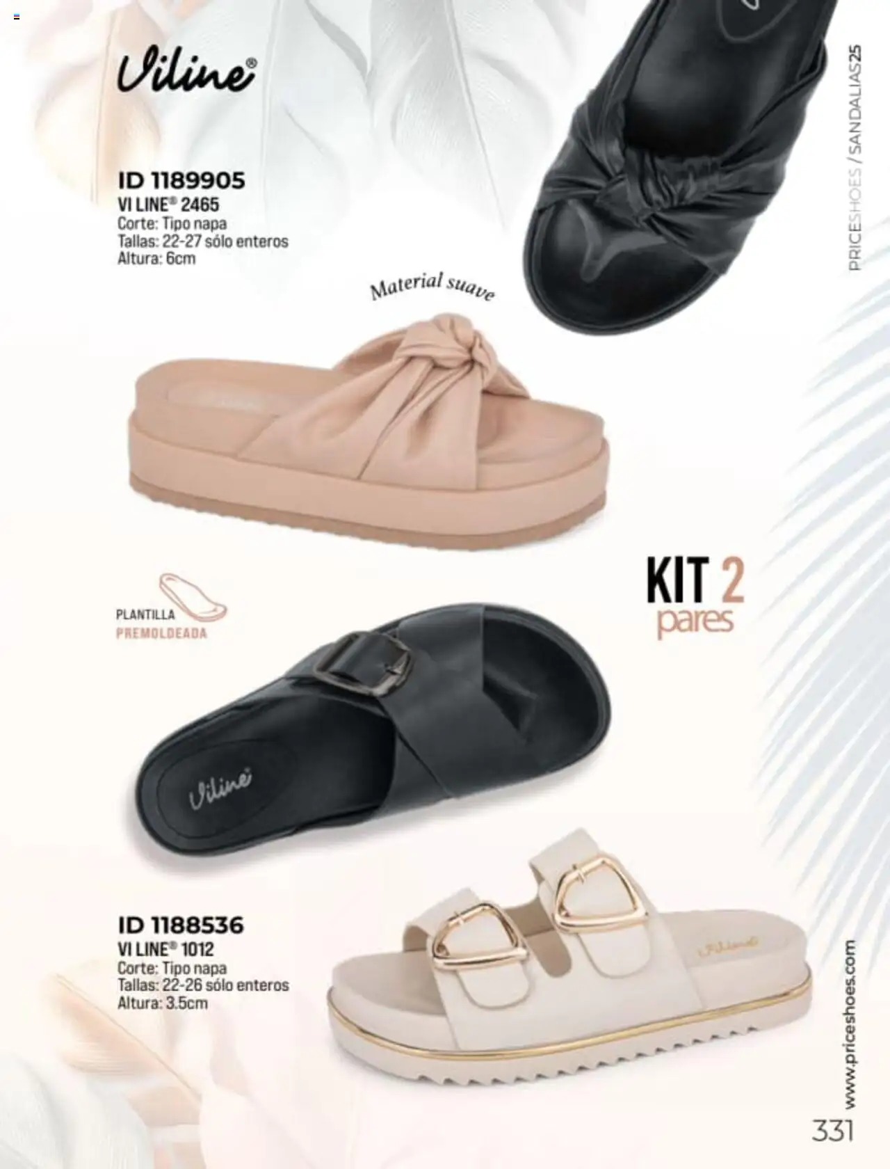Nuevas ofertas de Price Shoes válidas en toda la República Mexicana desde el 27.01.2025. ¡Encuentra las mejores ofertas en Price Shoes catálogo Sandalias! | Página: 331