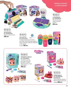 Vista previa de El Corte Inglés catálogo Juguetes, nuevo folleto de la tienda, válido en México a partir del 27.10.2025 | Página: 261 | Productos: Horno, Helado, Yogur