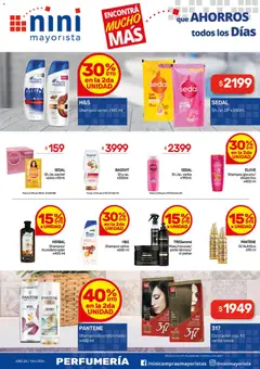 Vista previa NINI Mayorista ofertas válido desde el 20.04.2026 | Página: 2 | Productos: Mate, Máscara, Shampoo, Acondicionador
