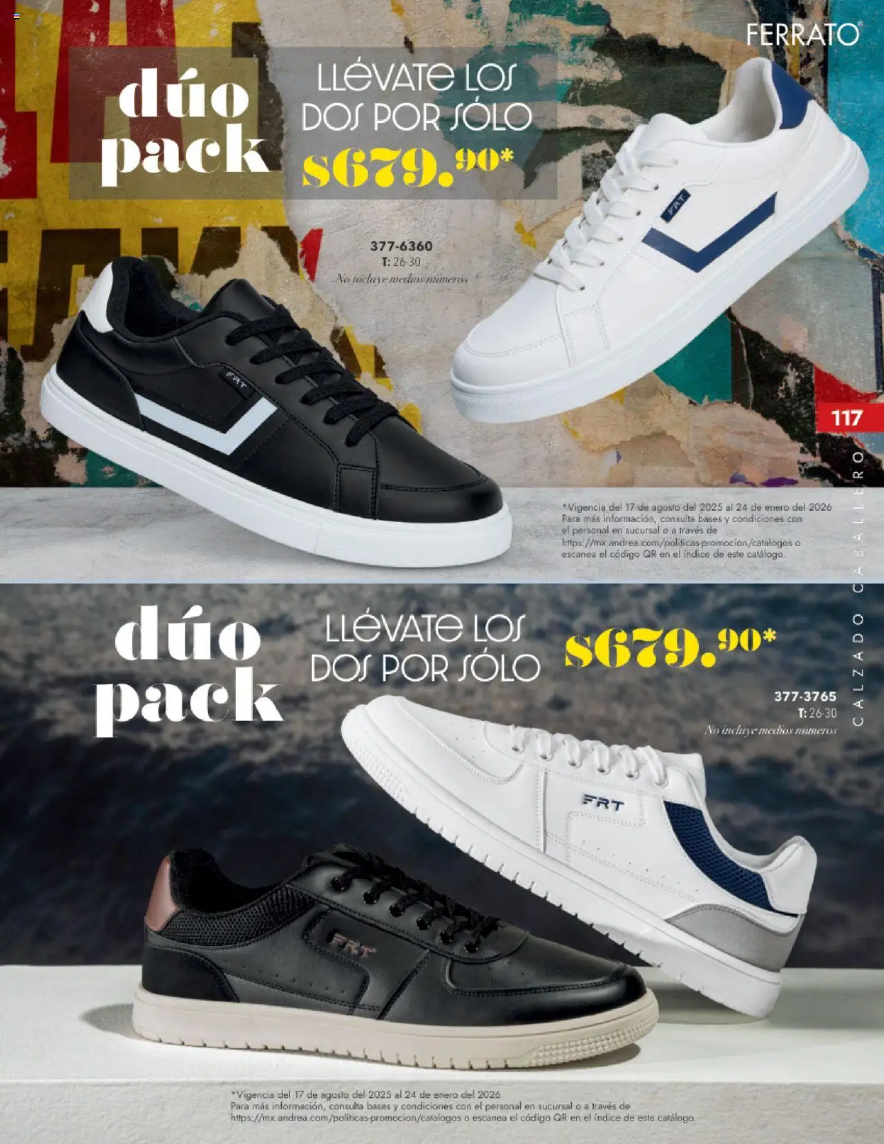 Nuevas ofertas de Andrea válidas en toda la República Mexicana desde el 17.08.2025. ¡Encuentra las mejores ofertas en Andrea - Catálogo Tropical Otoño / Invierno! | Página: 117