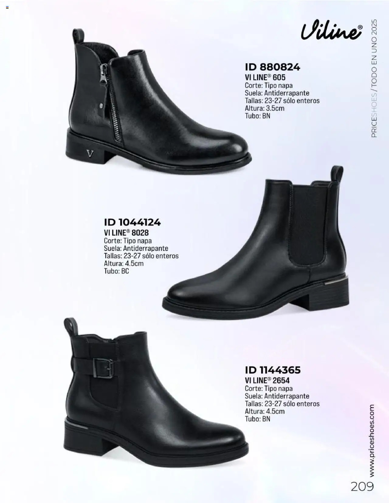 Nuevas ofertas de Price Shoes válidas en toda la República Mexicana desde el 05.05.2025. ¡Encuentra las mejores ofertas en Price Shoes catálogo Todo En 1 2025! | Página: 207