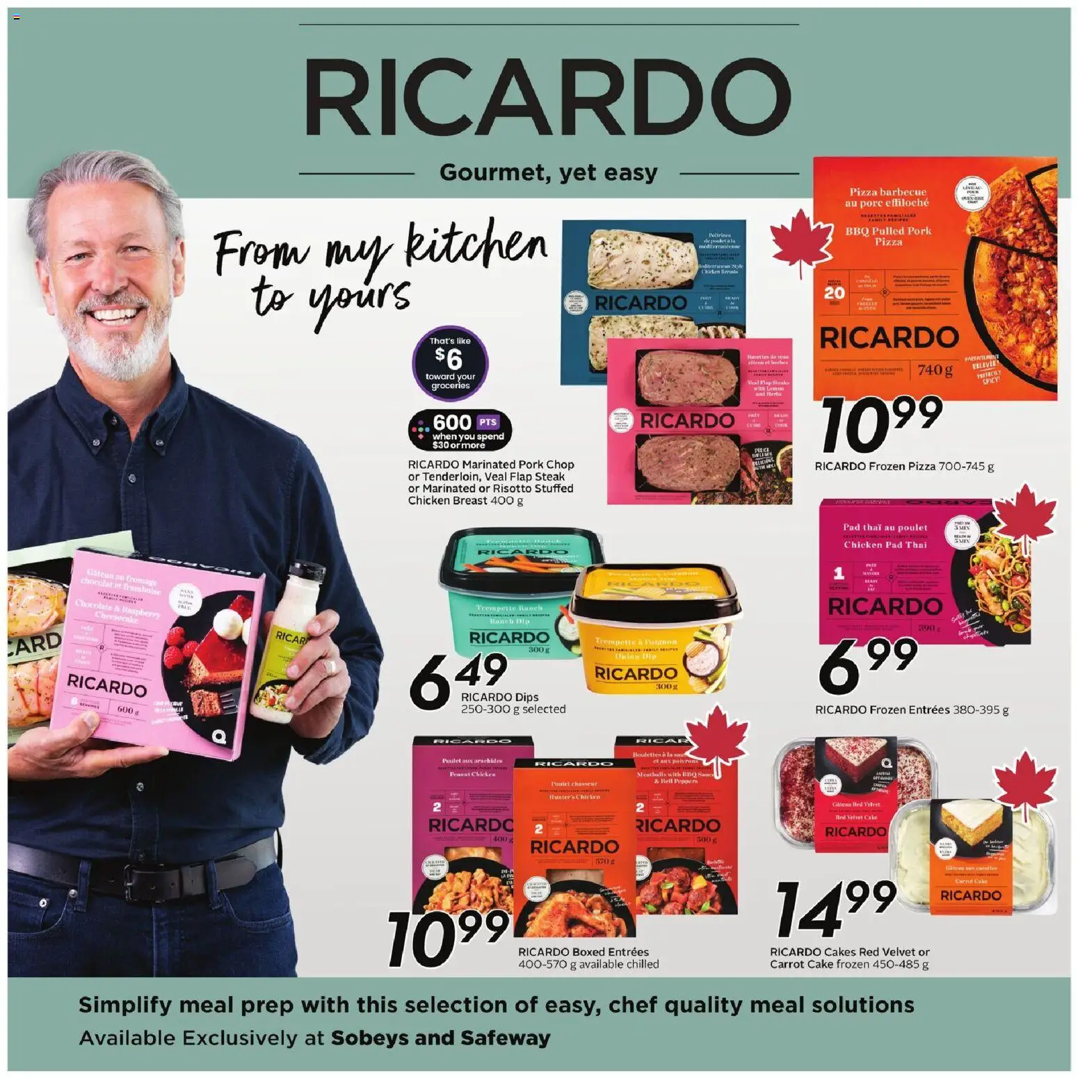 Safeway flyer valid from 29.01.2026 | Page: 17 | Products: Carrot, Chocolate, Pizza, Pork