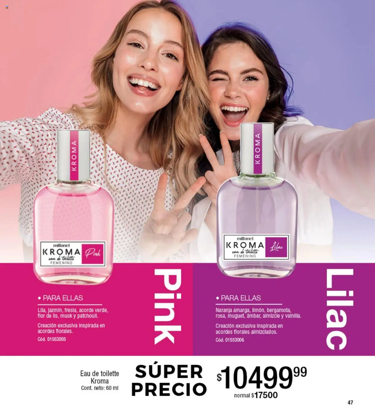 Millanel catálogo │ válido desde el 18.08.2025 | Página: 47 | Productos: Eau de toilette