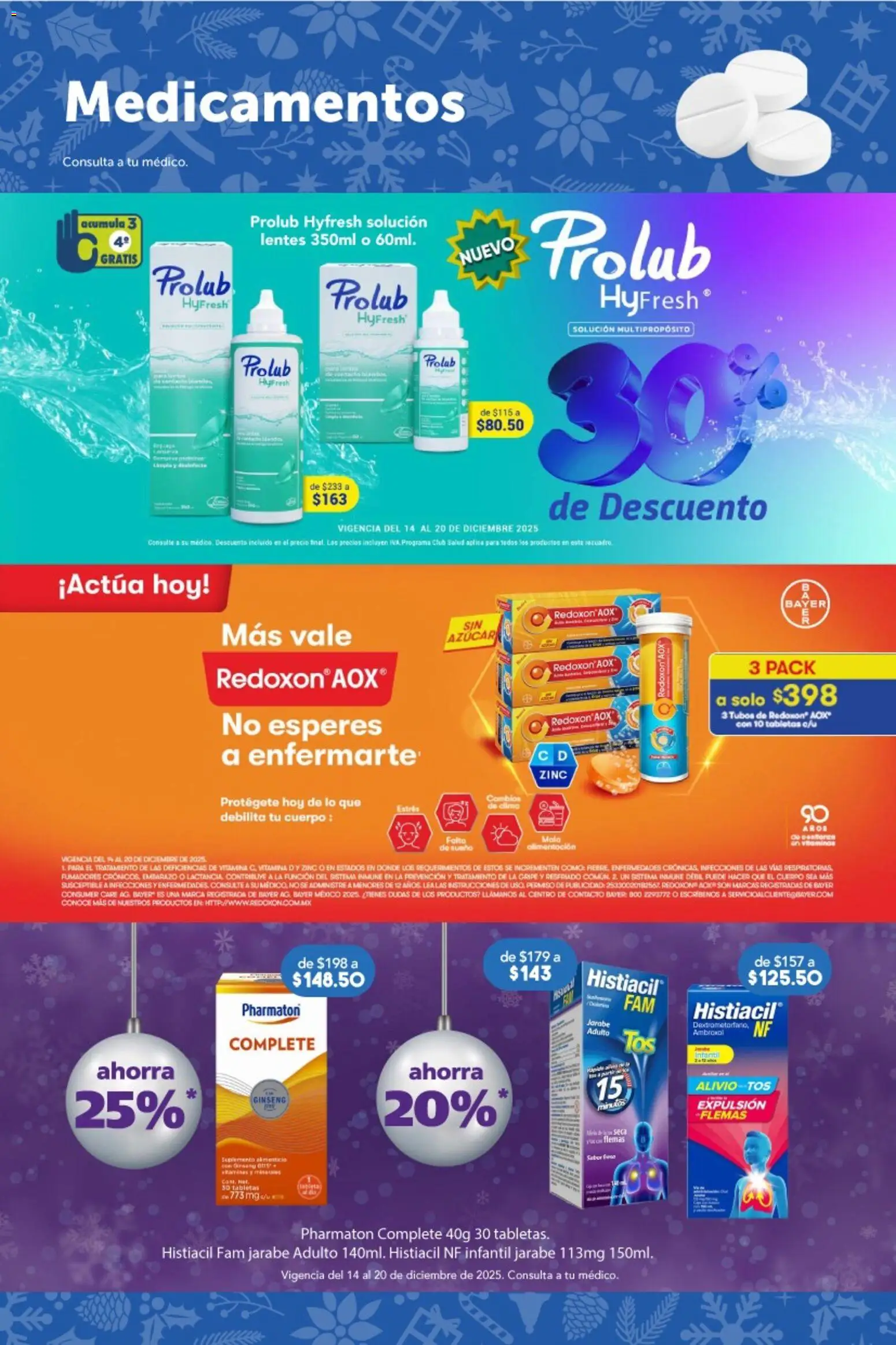 Nuevas ofertas de Farmacia San Pablo válidas en toda la República Mexicana desde el 14.12.2025. ¡Encuentra las mejores ofertas en Farmacia San Pablo catálogo! | Página: 4