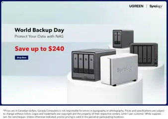 Preview of Canada Computers weekly flyer from shop Canada Computers valid from 27.03.2026