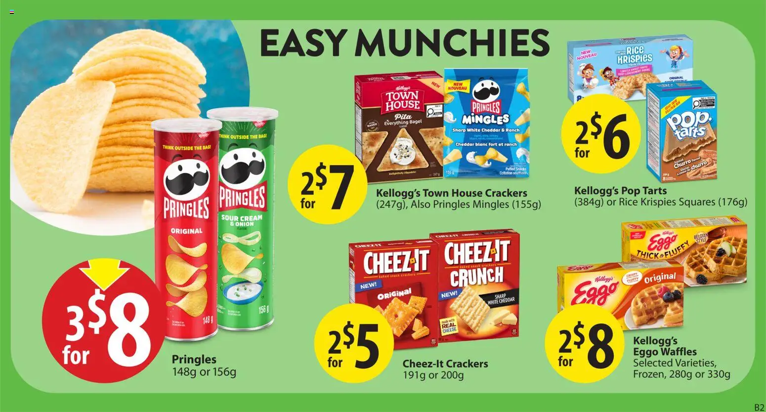Save on foods flyer valid from 23.04.2026 | Page: 15 | Products: Rice, Sour cream, Cream, Bag