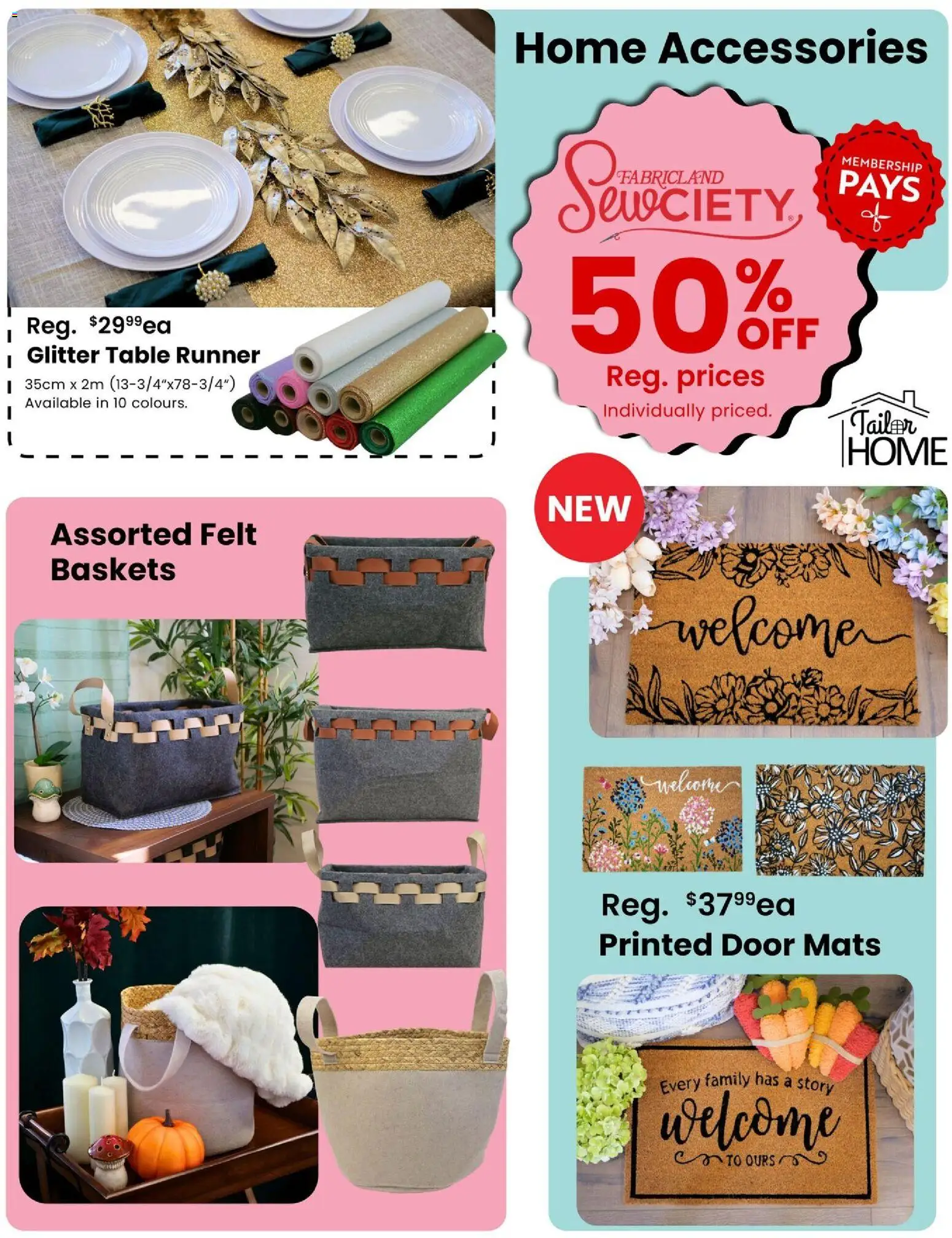 Fabricland flyer valid from 01.02.2026 | Page: 14 | Products: Table