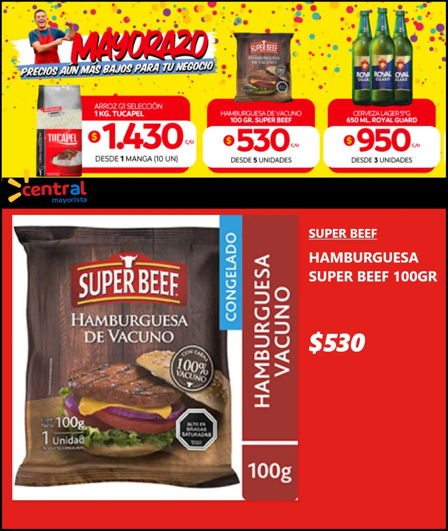 Central Mayorista ofertas  │ válido desde el 04.03.2026 | Página: 6 | Productos: Manga, Cerveza, Arroz