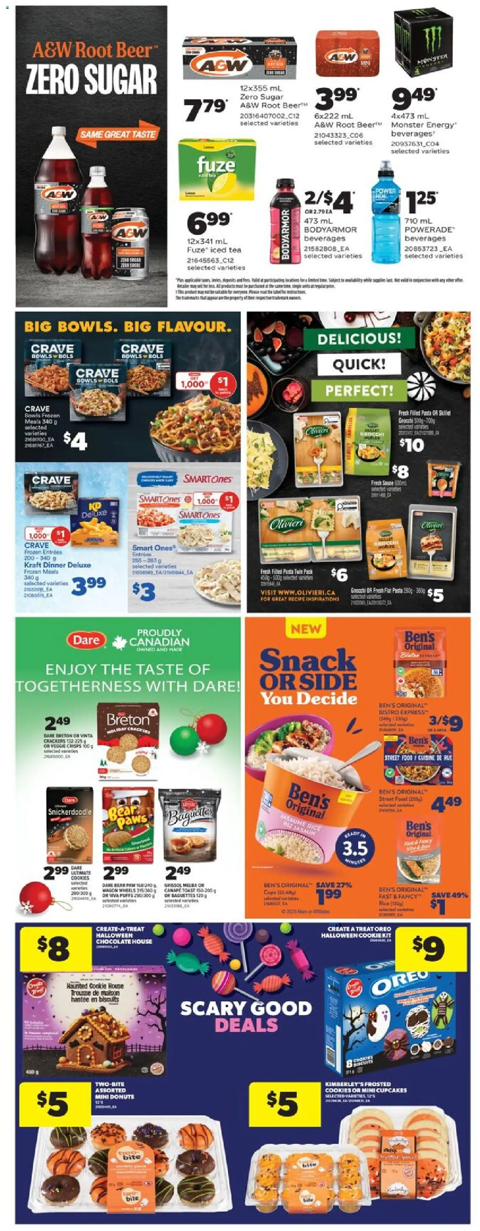 Real Canadian Superstore flyer valid from 30.10.2025 | Page: 40 | Products: Rice, Tea, Cookies, Beer