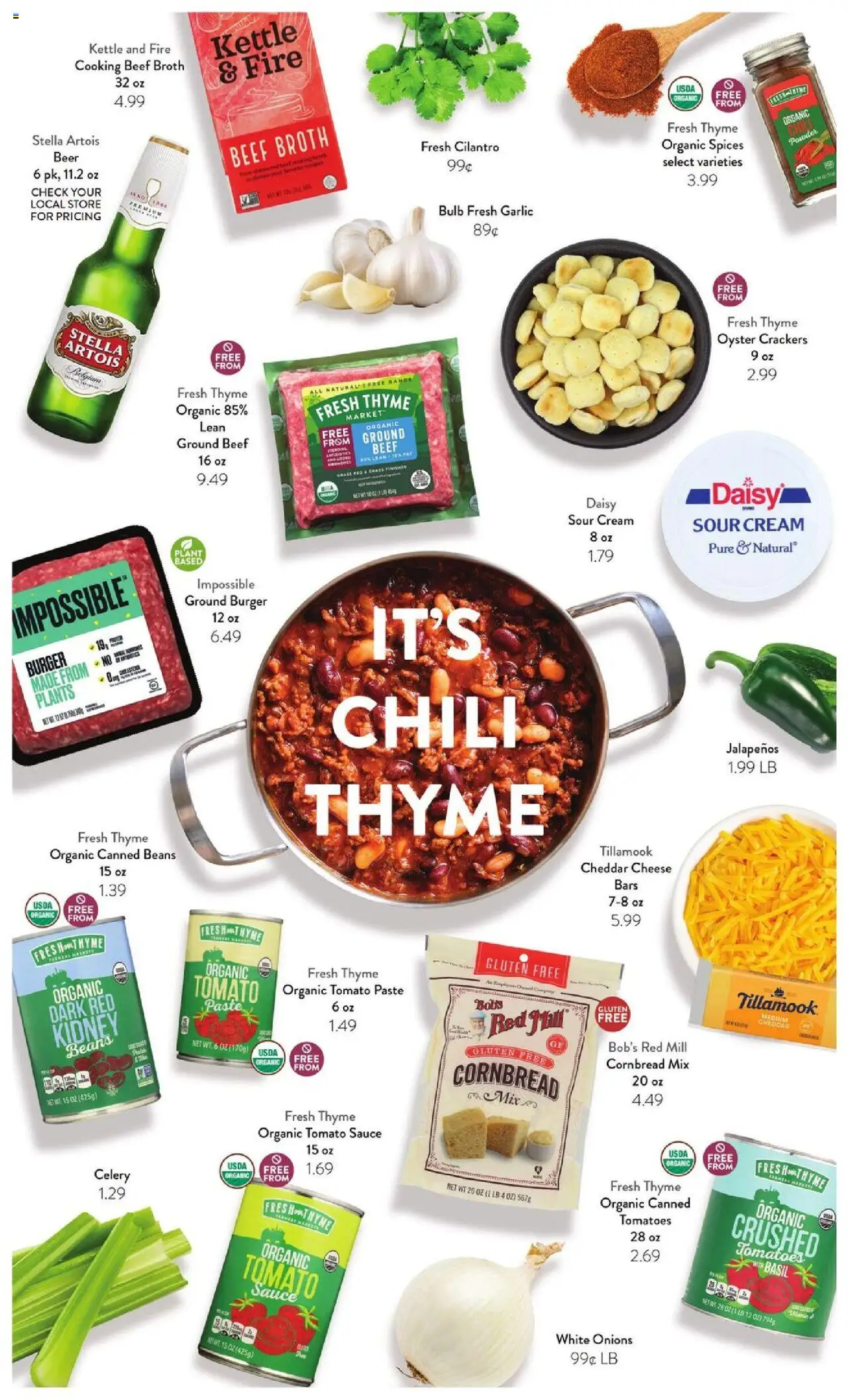 Fresh Thyme Weekly Ad - IL - valid from 01.10.2025 | Page: 6 | Products: Bed, Powder, Spices, Sauce