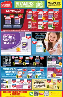 Chemist Warehouse catalogue - valid from 21.08.2025 | Page: 16 | Products: Weed, Multivitamin, Tablets, Vitamin