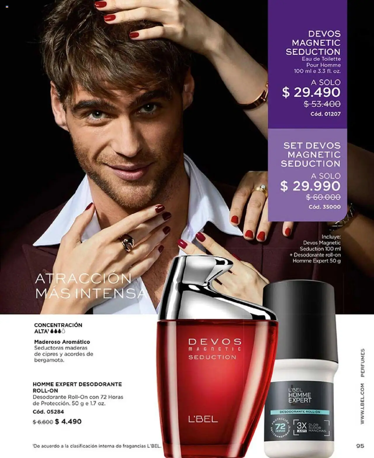 Catálogo L'Bel Campaña 14 │ válido desde el 01.09.2025 | Página: 95 | Productos: Eau de toilette, Desodorante