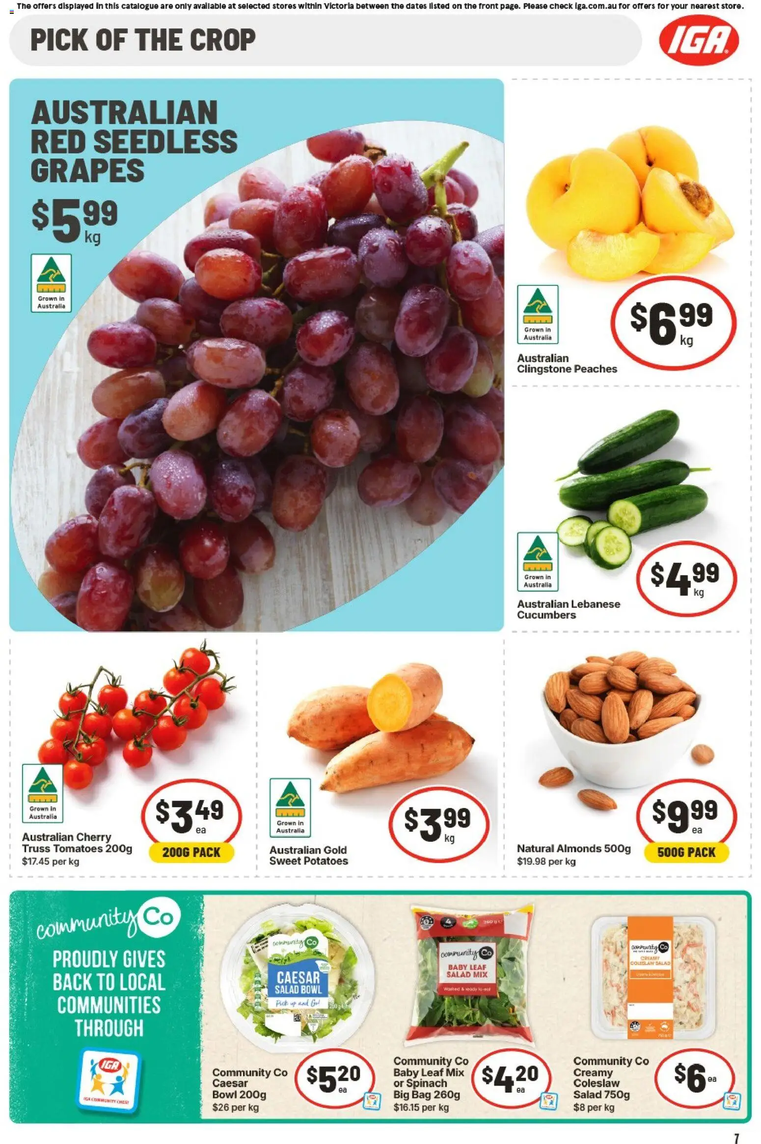 IGA catalogue - valid from 28.01.2026 | Page: 7 | Products: Dairy, Butter, Chicken, Cream