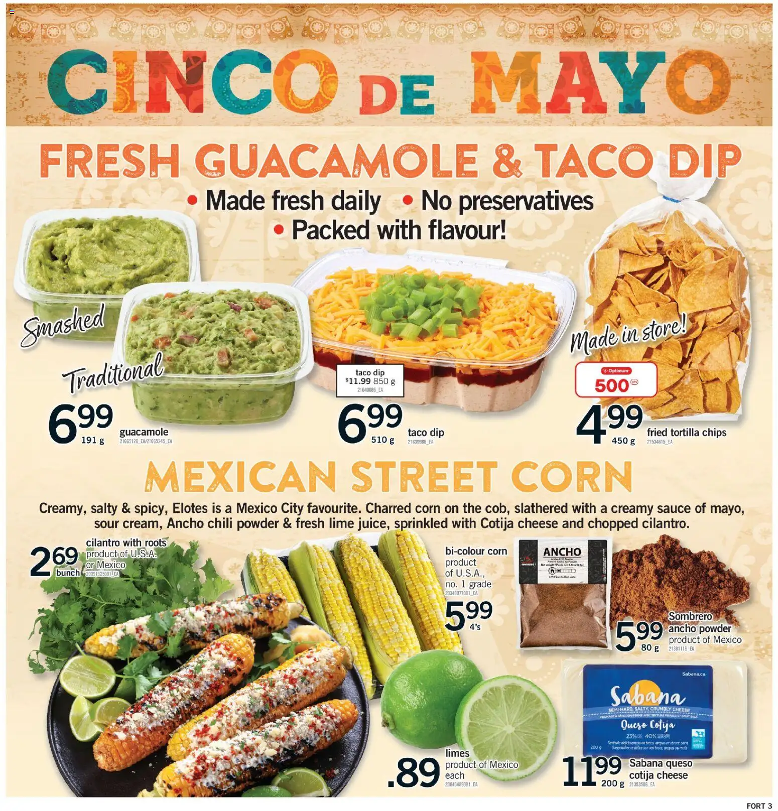 Fortinos flyer valid from 30.04.2026 | Page: 4 | Products: Chips, Powder, Cheese