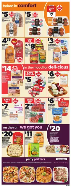 Preview of Independent Grocer flyer - NS from shop Independent Grocer valid from 23.10.2025 | Page: 6 | Products: Pasta, Cheese, Bread, Pork
