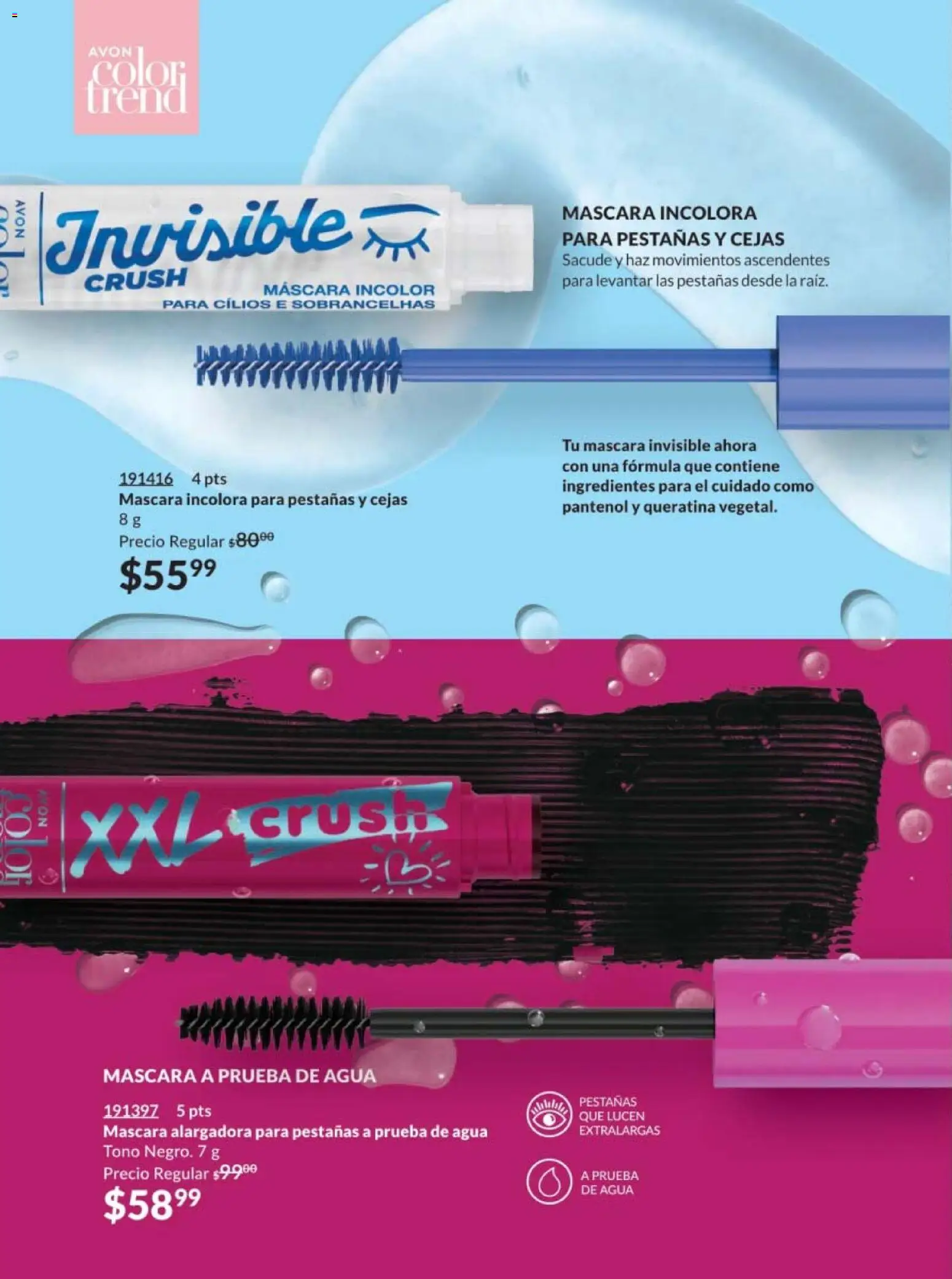 Nuevas ofertas de AVON válidas en toda la República Mexicana desde el 30.01.2026. ¡Encuentra las mejores ofertas en AVON campaña 3 2026! | Página: 38 | Productos: Máscara, Agua