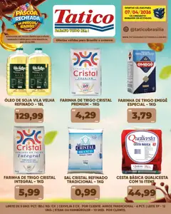 Tatico ofertas do Dia - Pré-Visualização do folheto da loja Tatico, válido de 07.04.2026 | Página: 18 | Produtos: Ferro, Farinha de trigo, Arroz, Sal
