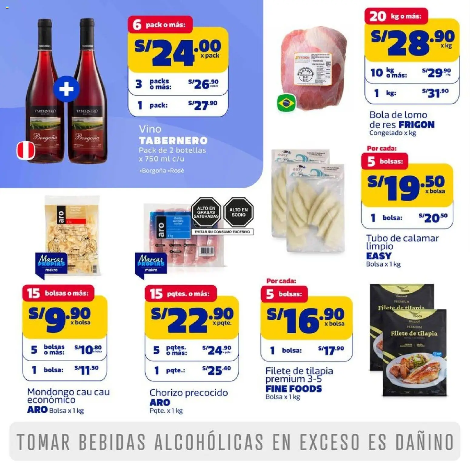 Catálogo Makro válido desde 02.01.2026 | Página: 18 | Productos: Vino, Bolsa