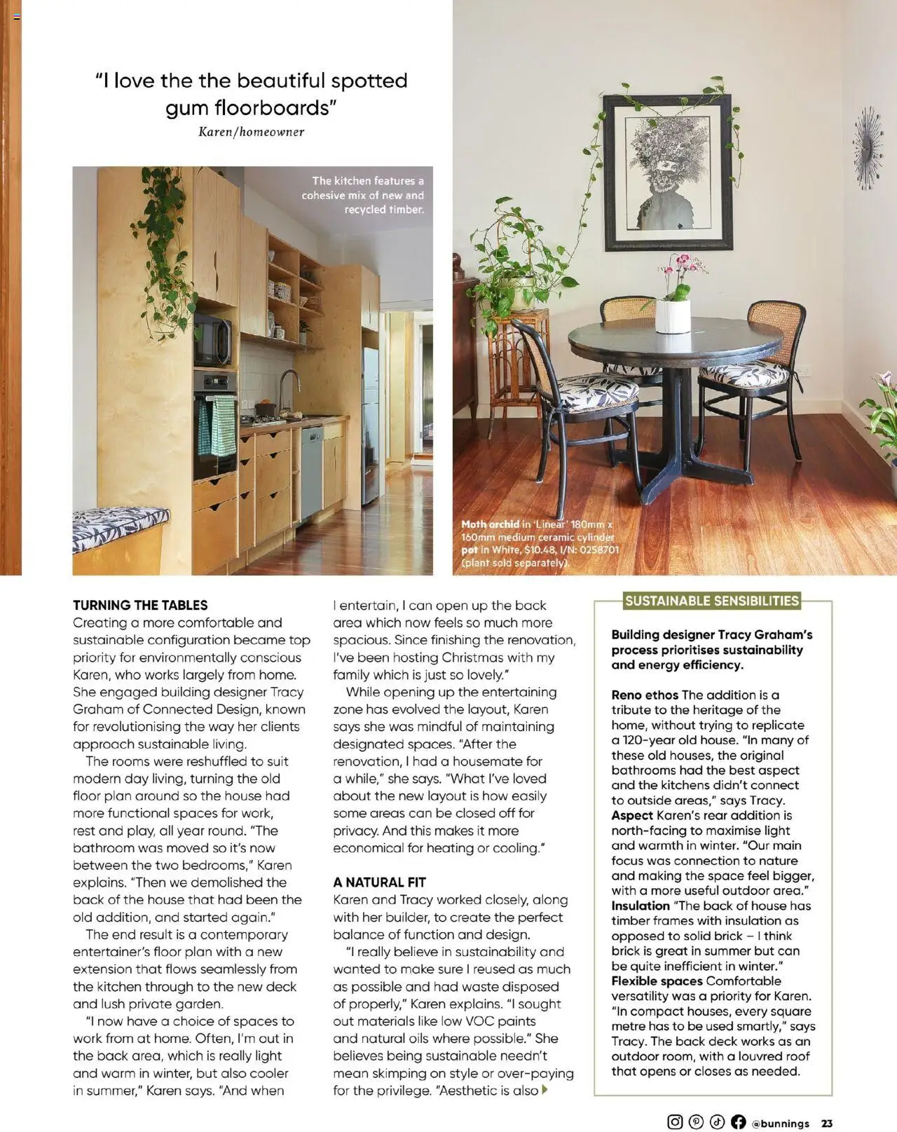 Bunnings Warehouse catalogue - valid from 01.08.2025 | Page: 23 | Products: Light, Pot, Sustainable, Bathroom