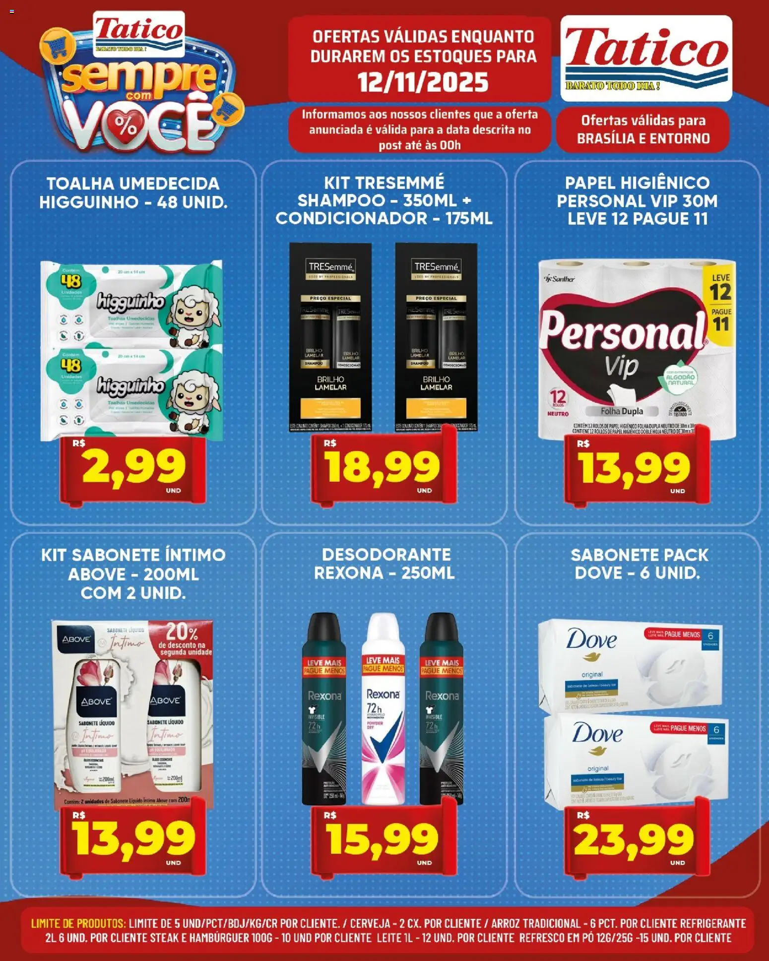 Tatico Folheto - válido de 13.11.2025 | Página: 36 | Produtos: Condicionador, Refresco, Hambúrguer, Refrigerante