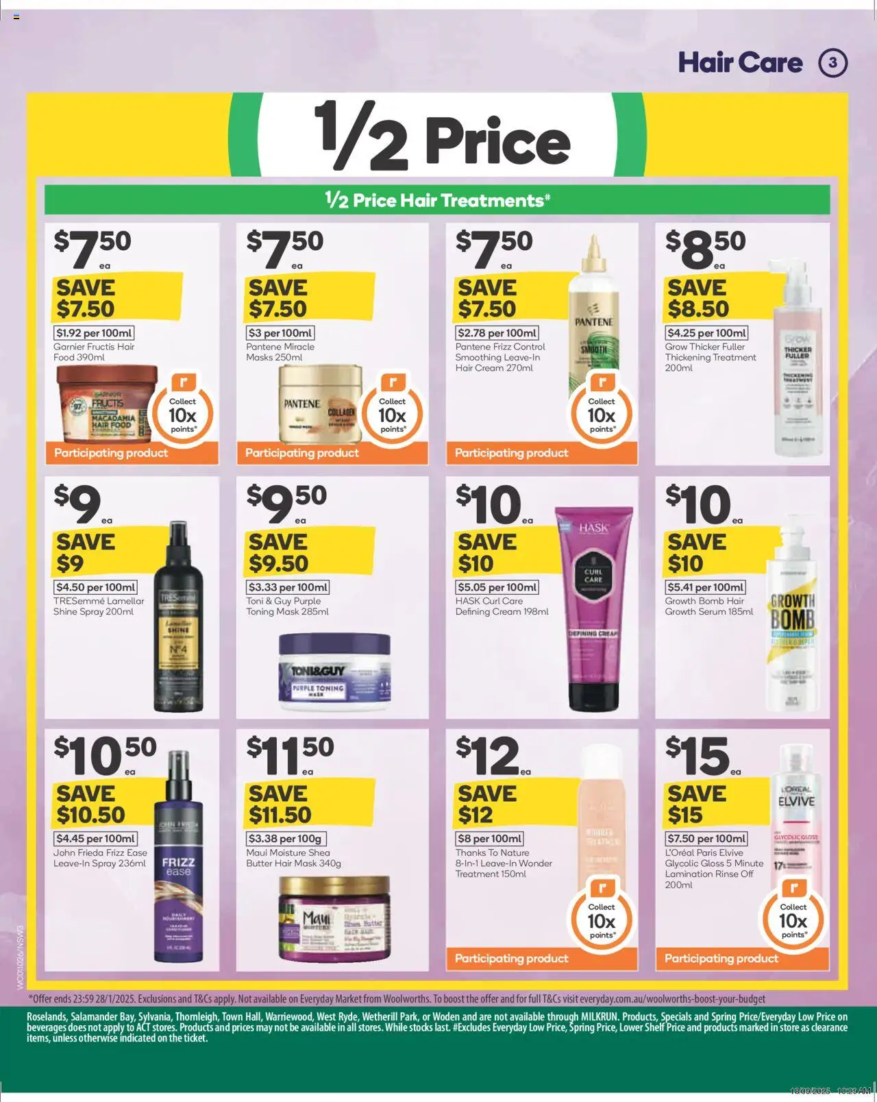 Woolworths catalogue - valid from 01.10.2025 | Page: 4 | Products: Shelf, Butter, Mask, Treatment