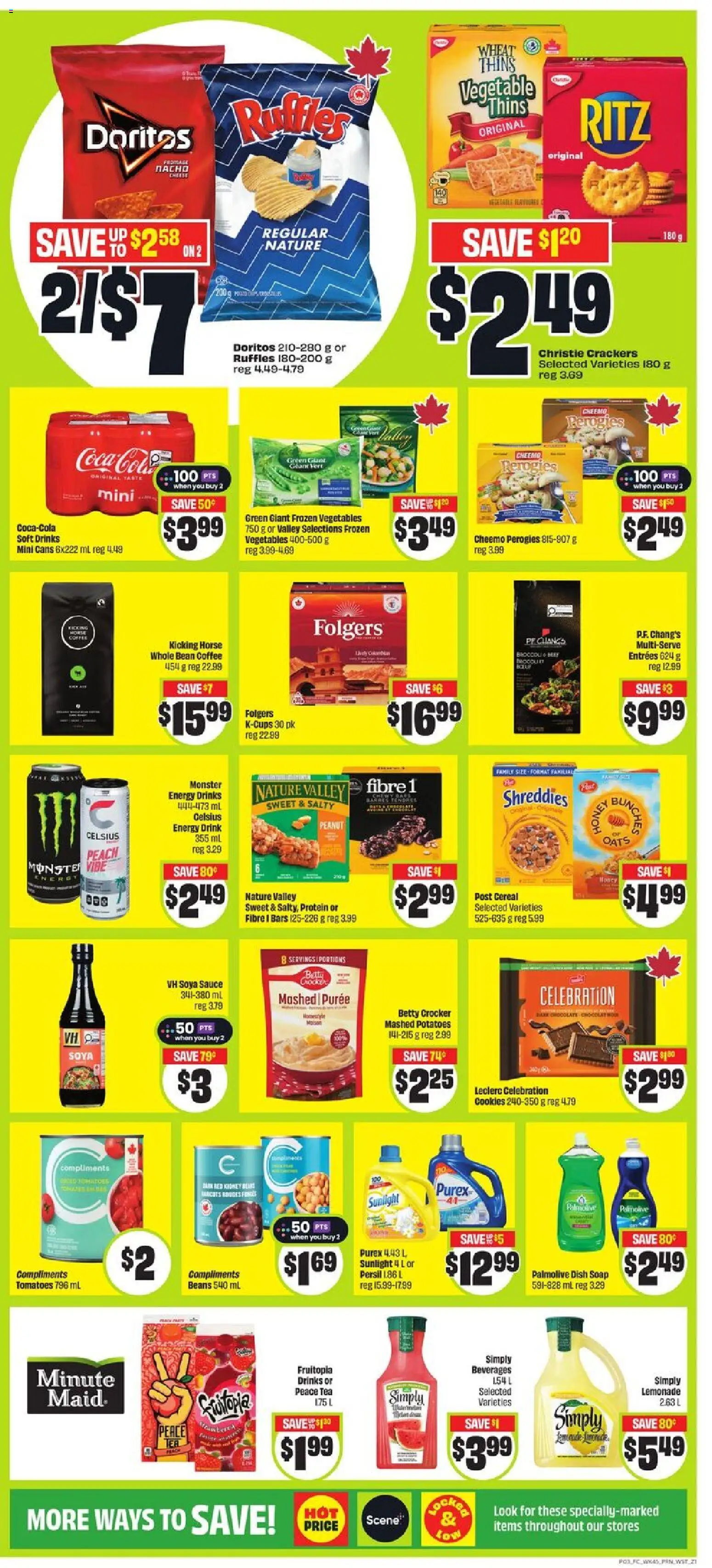 FreshCo flyer valid from 05.03.2026 | Page: 4 | Products: Cookies, Soap, Coffee, Tomatoes