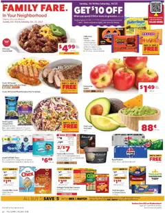 Preview of Family Fare weekly ads valid from 19.10.2025