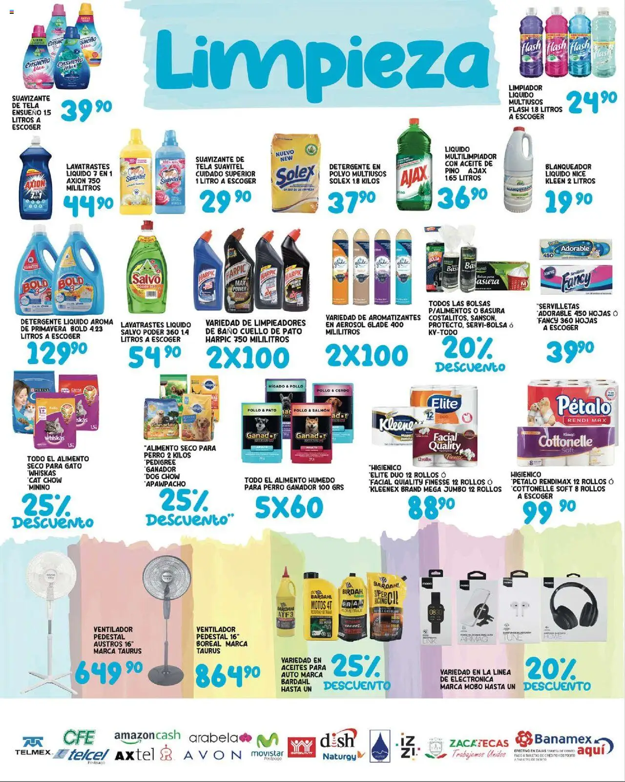 Nuevas ofertas de Alsuper válidas en toda la República Mexicana desde el 05.08.2025. ¡Encuentra las mejores ofertas en Alsuper - Folleto - Zacatecas! | Página: 5 | Productos: Detergente, Traje, Bolsa, Baño