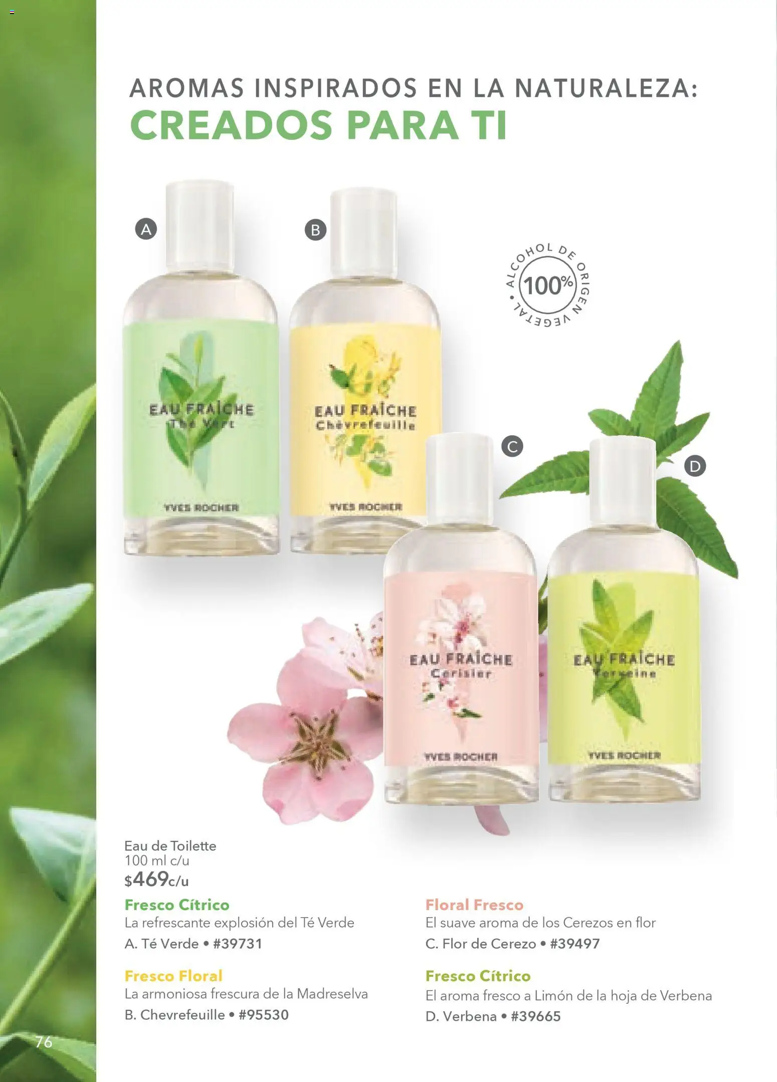 Nuevas ofertas de Yves Rocher válidas en toda la República Mexicana desde el 03.03.2026. ¡Encuentra las mejores ofertas en Yves Rocher campaña 4 2026! | Página: 78 | Productos: Limón, Té, Eau de toilette