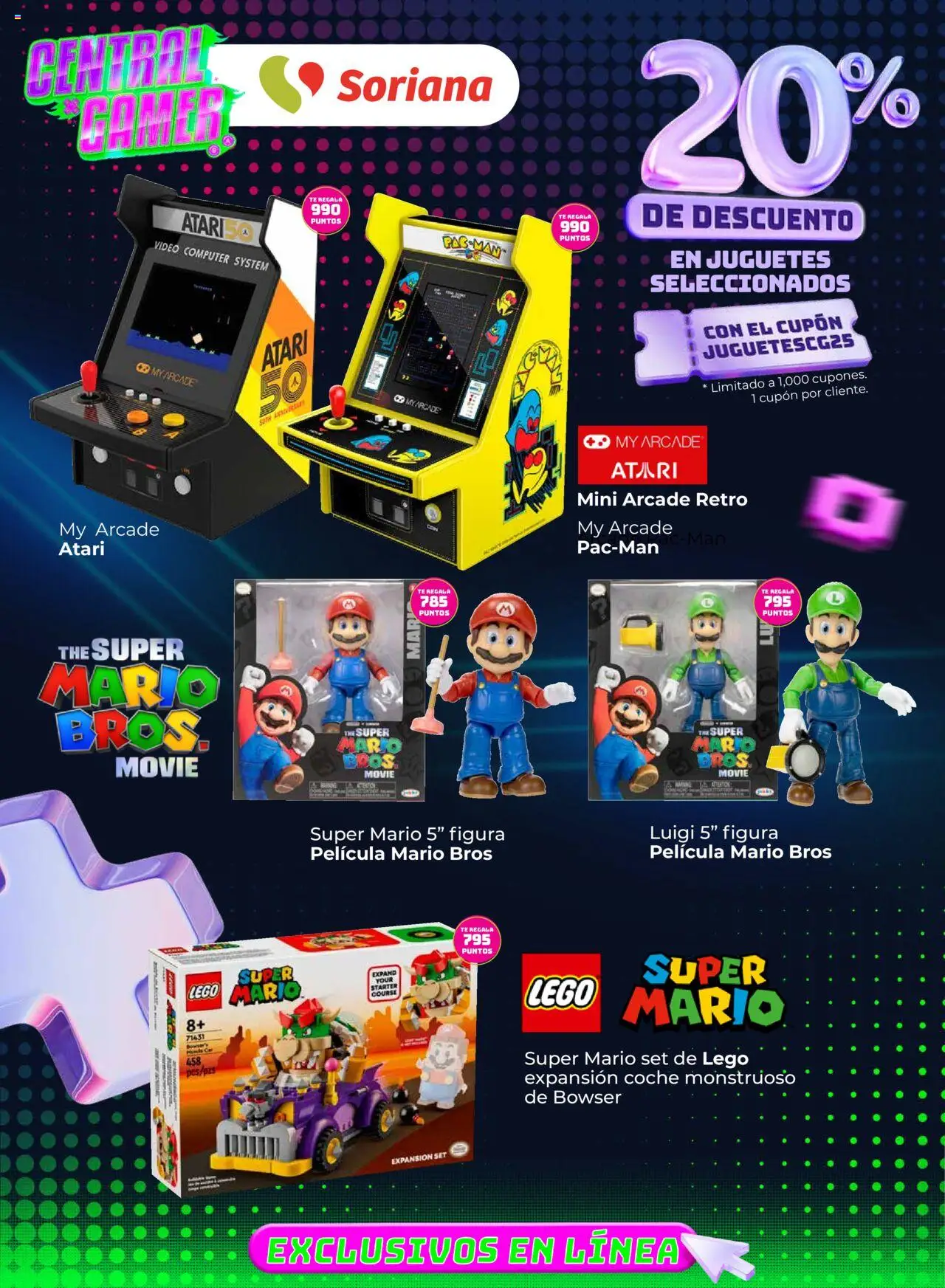 Nuevas ofertas de Soriana válidas en toda la República Mexicana desde el 31.07.2025. ¡Encuentra las mejores ofertas en Soriana - Central Gamer Exclusivo en línea! | Página: 10 | Productos: Té, Video