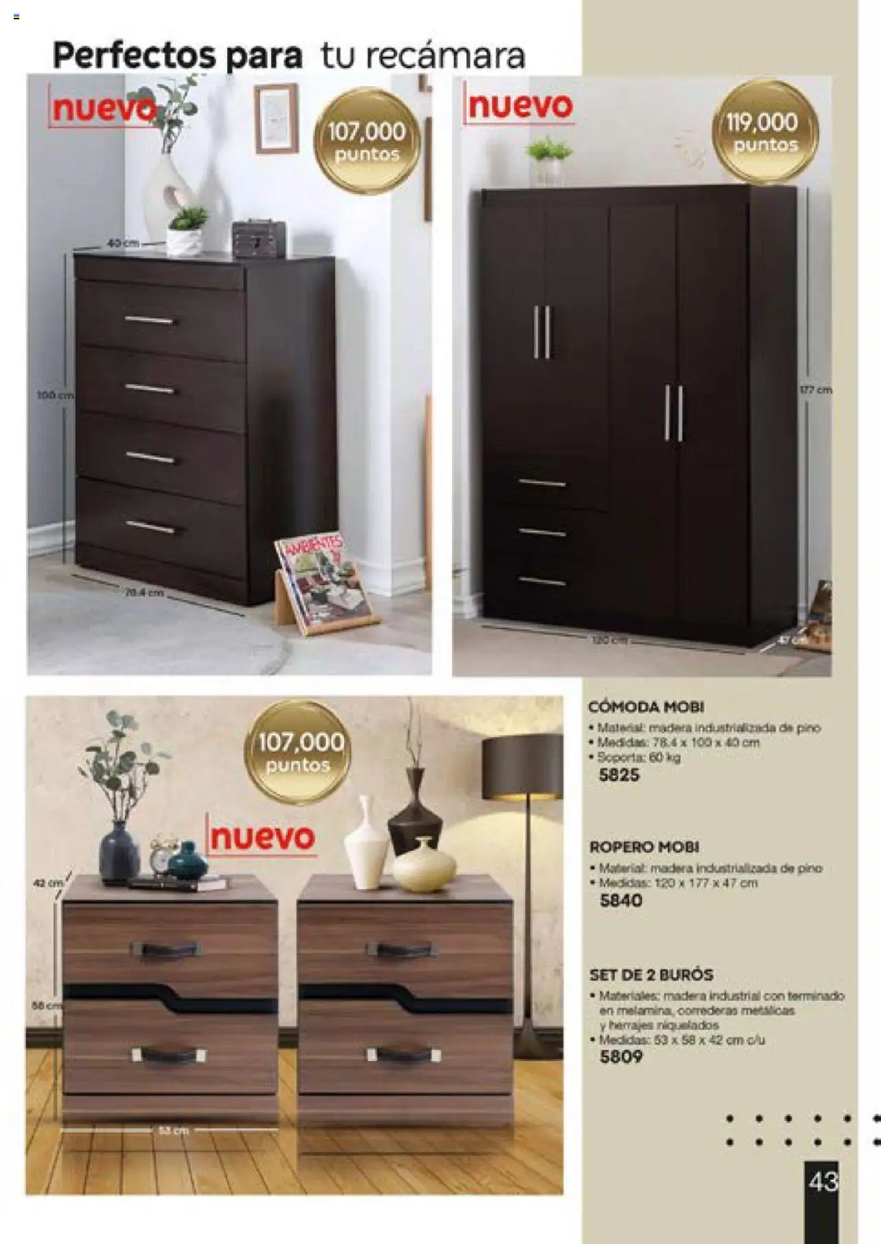 Nuevas ofertas de Fuller válidas en toda la República Mexicana desde el 13.06.2025. ¡Encuentra las mejores ofertas en Fuller catálogo Puntos! | Página: 43 | Productos: Ropero