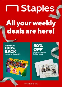 Preview of Staples weekly ads valid from 14.12.2025