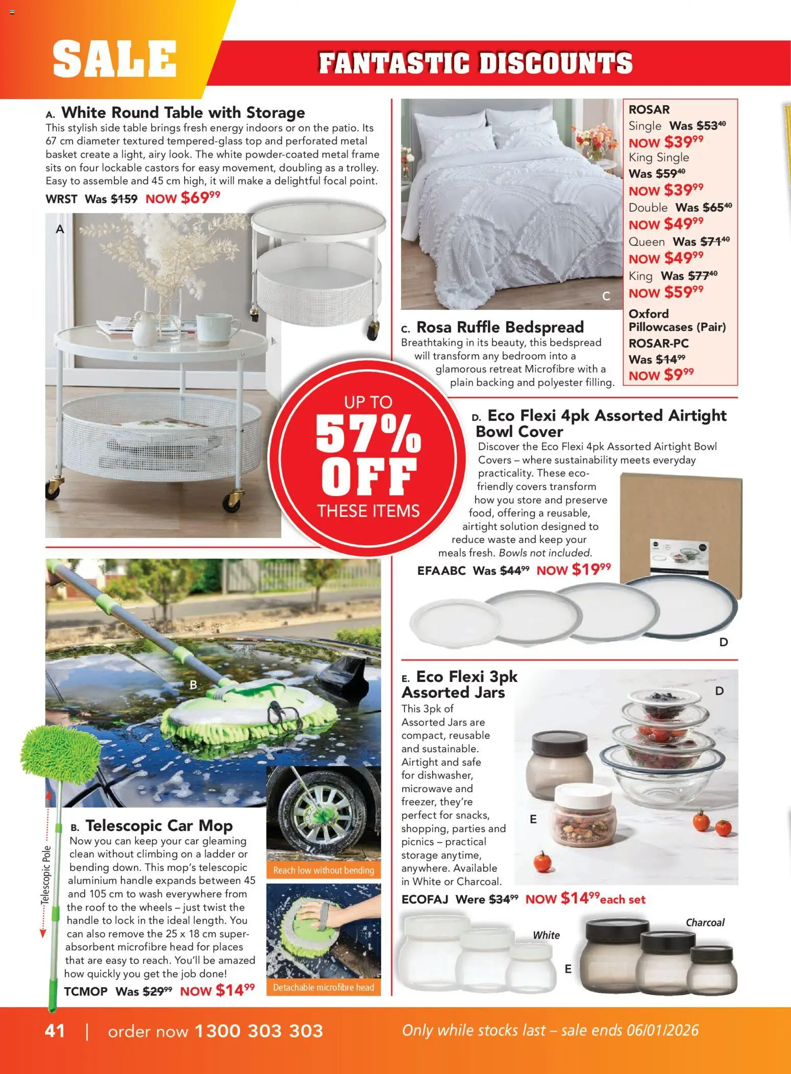 Innovations catalogue - valid from 09.12.2025 | Page: 8 | Products: Table, Basket, Mop, Microwave